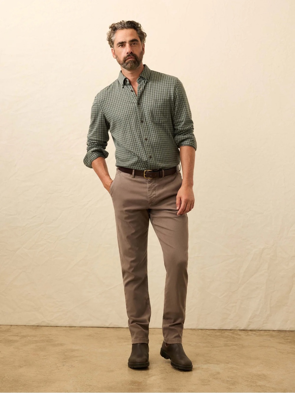 Faherty Coastline Chino, Size 36